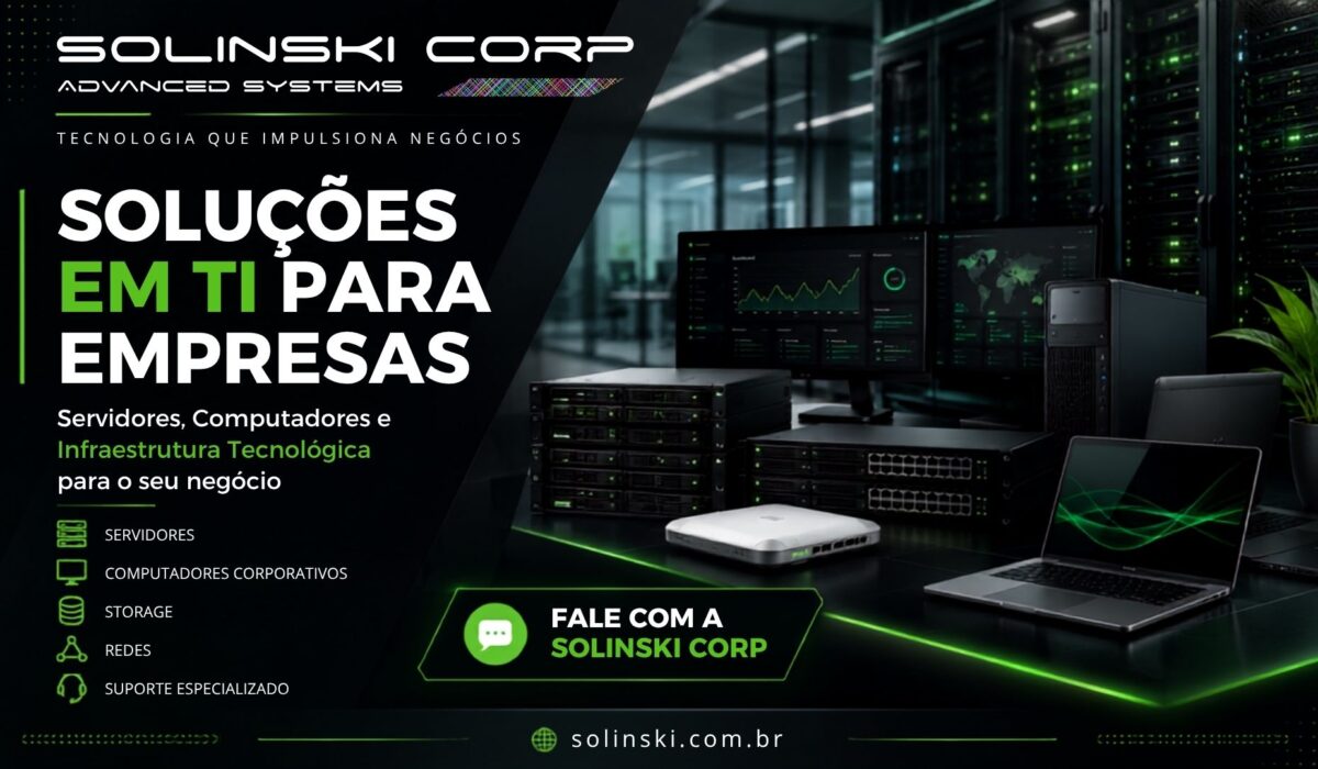 Soluções em TI para empresas: mais desempenho, segurança e eficiência para o seu negócio