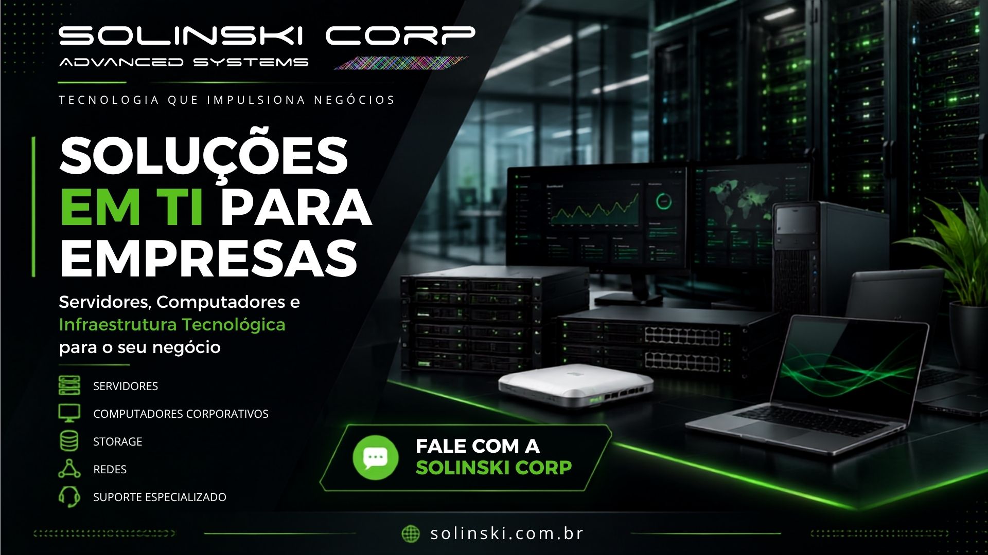Soluções em TI para empresas: mais desempenho, segurança e eficiência para o seu negócio