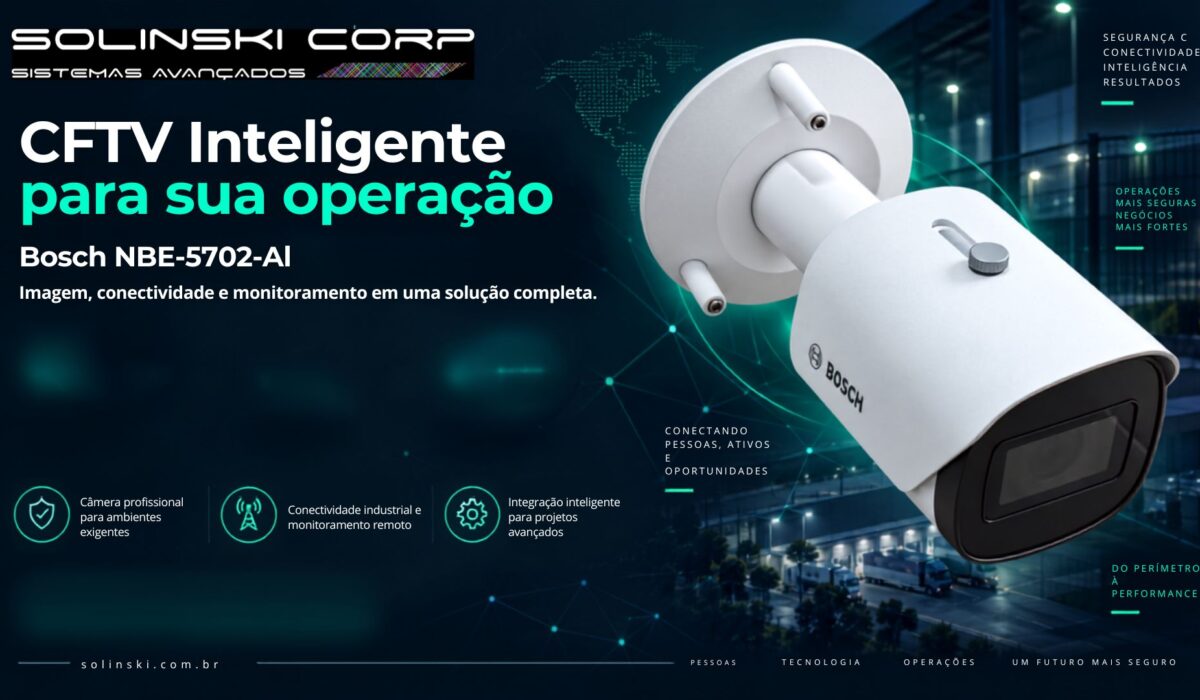 CFTV Inteligente Bosch NBE-5702-Al