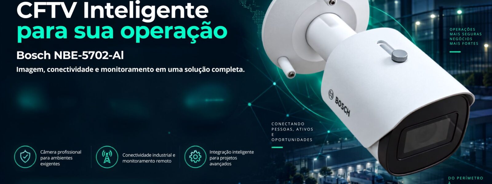 CFTV Inteligente Bosch NBE-5702-Al