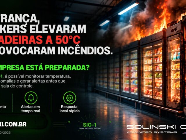 Ataque hacker a supermercados na França: como o SIG-1 pode ajudar a prevenir prejuízos, superaquecimento e incêndios